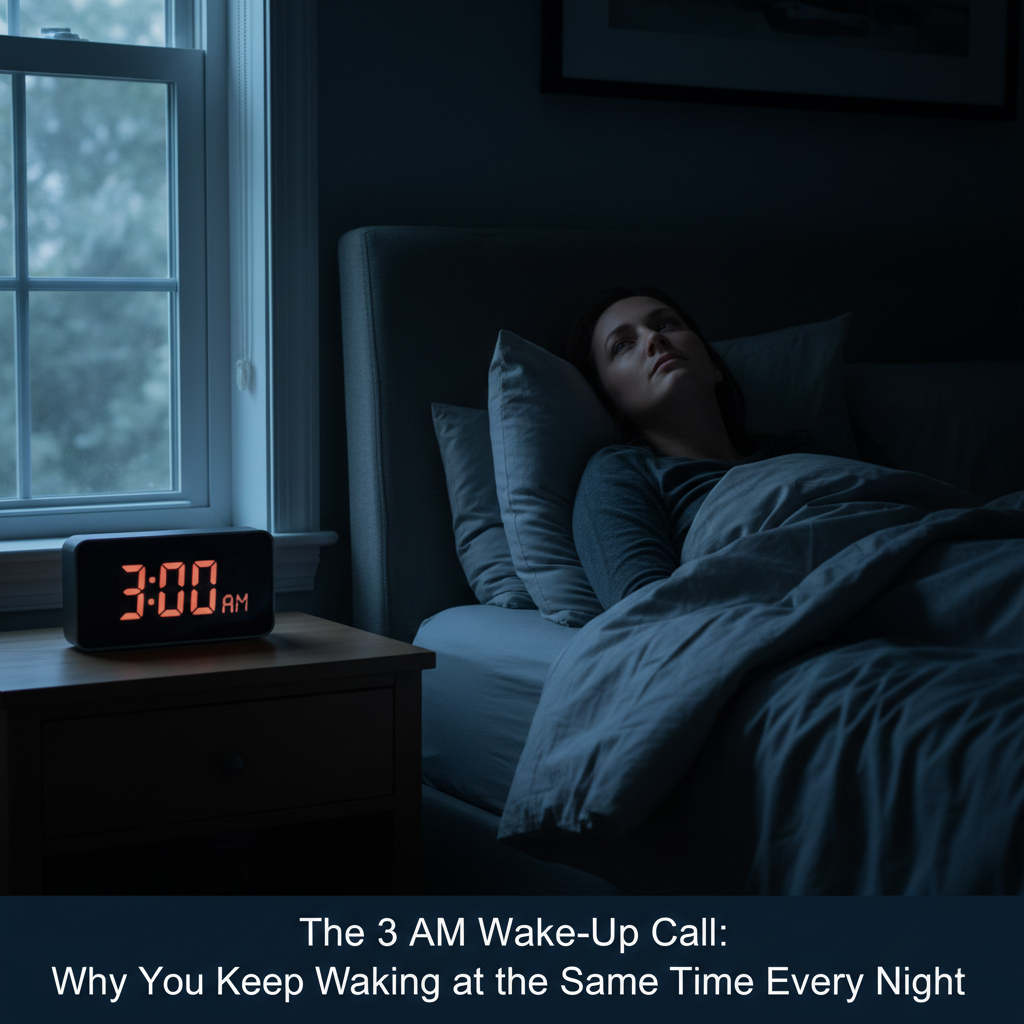 The 3 AM Wake-Up Call: Why You Keep Waking at the Same Time Every Night