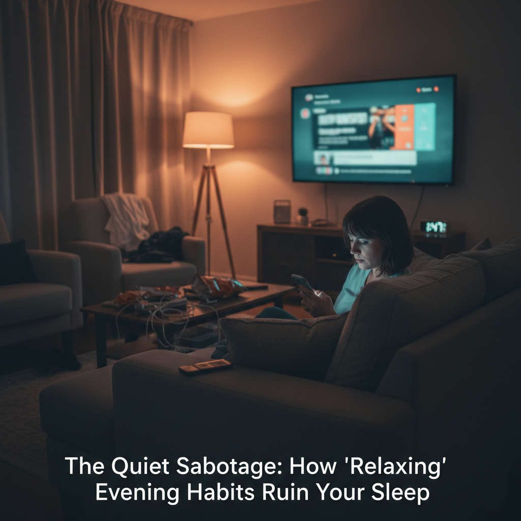 The Quiet Sabotage: How "Relaxing" Evening Habits Ruin Your Sleep