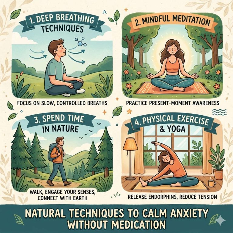 Natural Techniques to Calm Anxiety Without Medication