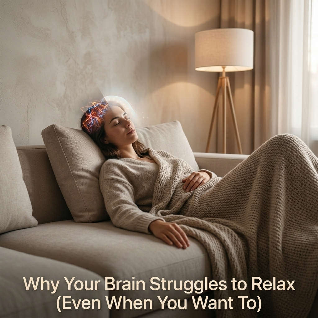 Why Your Brain Struggles to Relax (Even When You Want To)