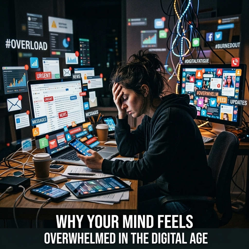 Why Your Mind Feels Overwhelmed in the Digital Age